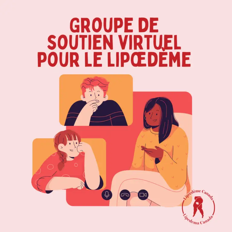 groupe de soutien virtual pour le lipodeme.