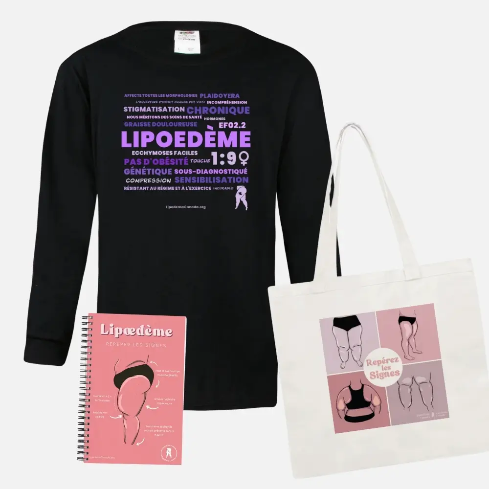 Lipedema Awareness Month Package E French