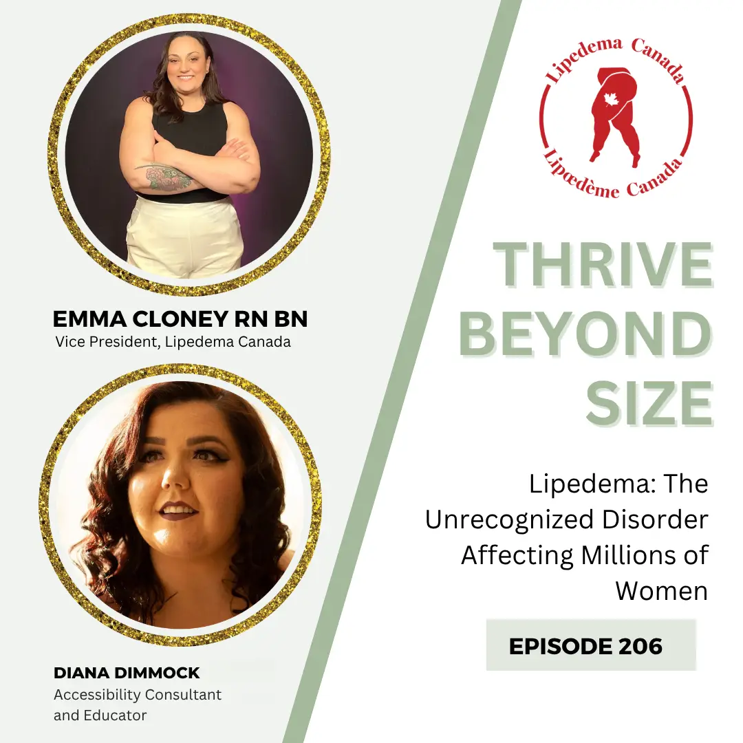 Thrive at Any Size Podcast - Lipedema Episode 206