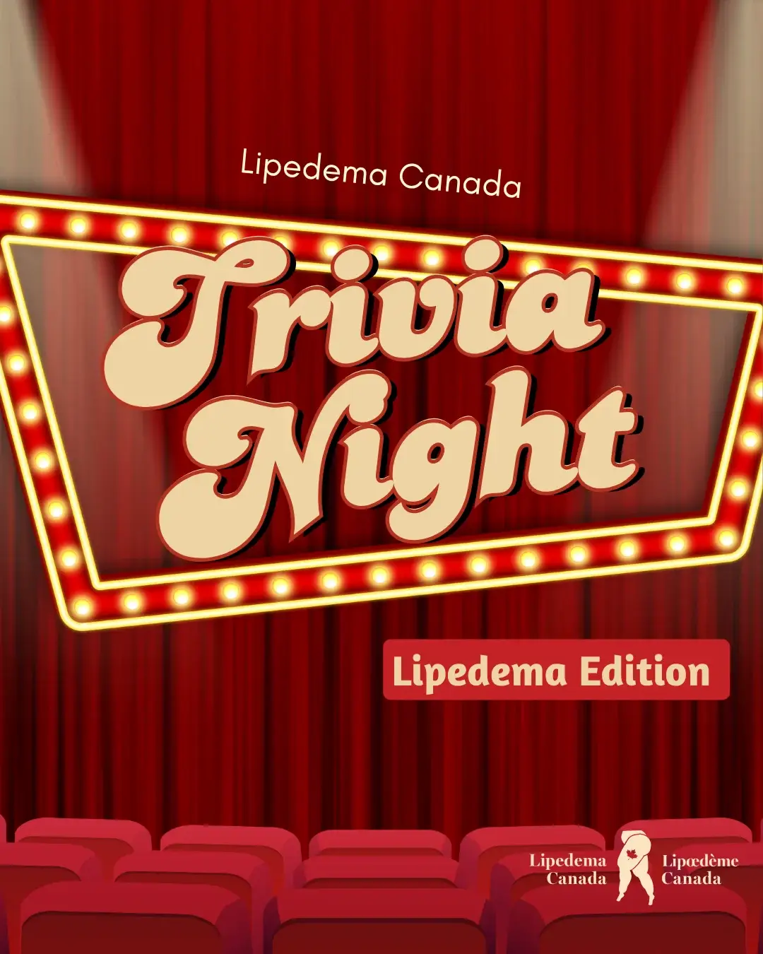 Trivia Night - Lipedema Edition hosted by Lipedema Canada for Lipedema Awareness Month