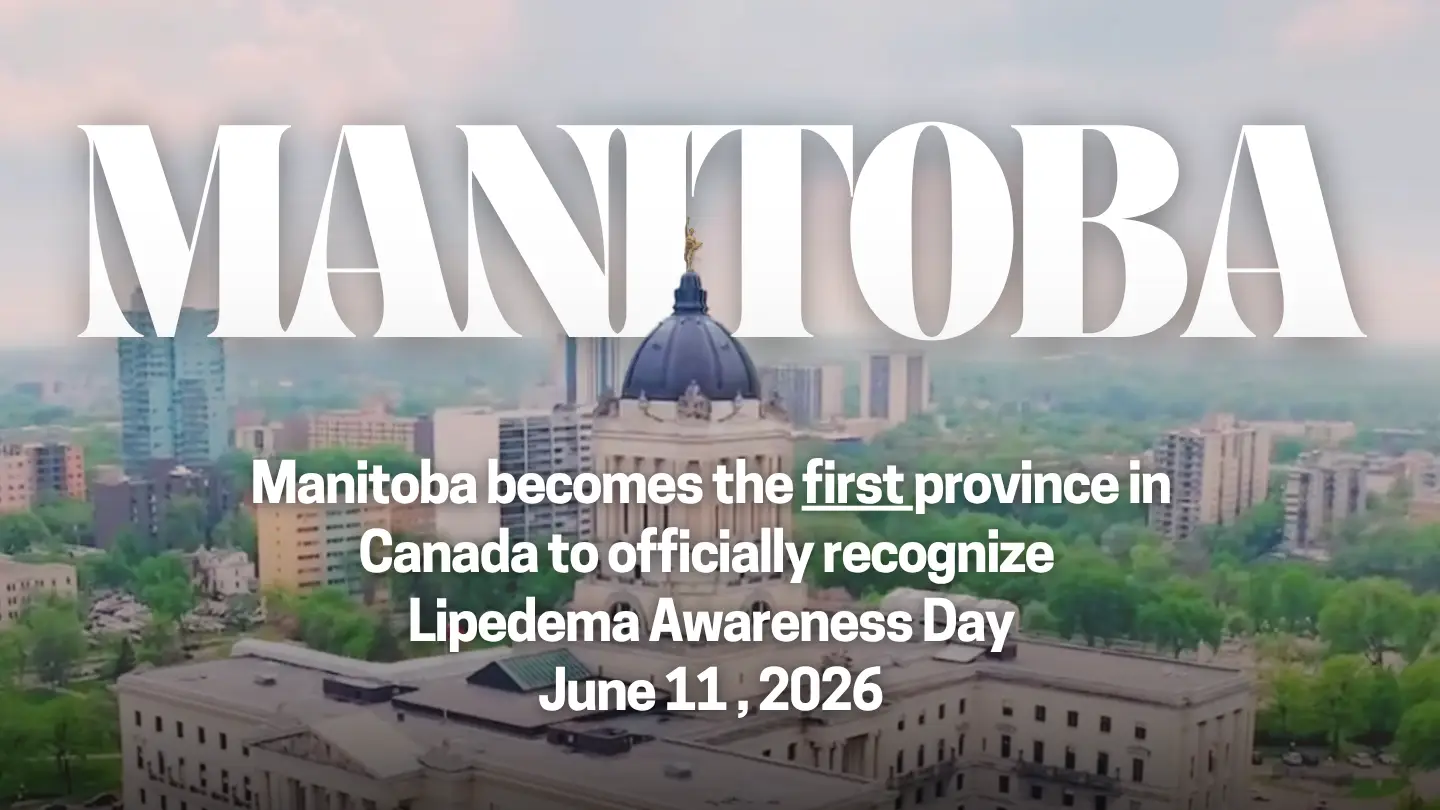 Manitoba the first province in Canada to recognize lipedema awareness day June 11 2026