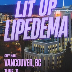 Lipedema Awareness Month 83 BC Vancouver CITY HALL