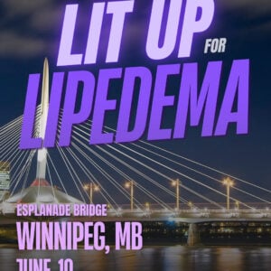 Lipedema Awareness Month 1 MB Winnipeg Esplanade Bridge