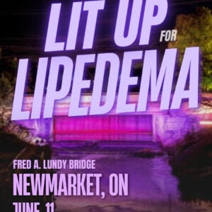 Lipedema Awareness Month 63 ON Newmarket Fred A. Lundy Bridge