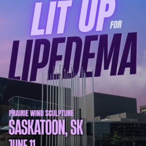 Lipedema Awareness Month 75 SK SASKATOON Prairie Wind Sculpture