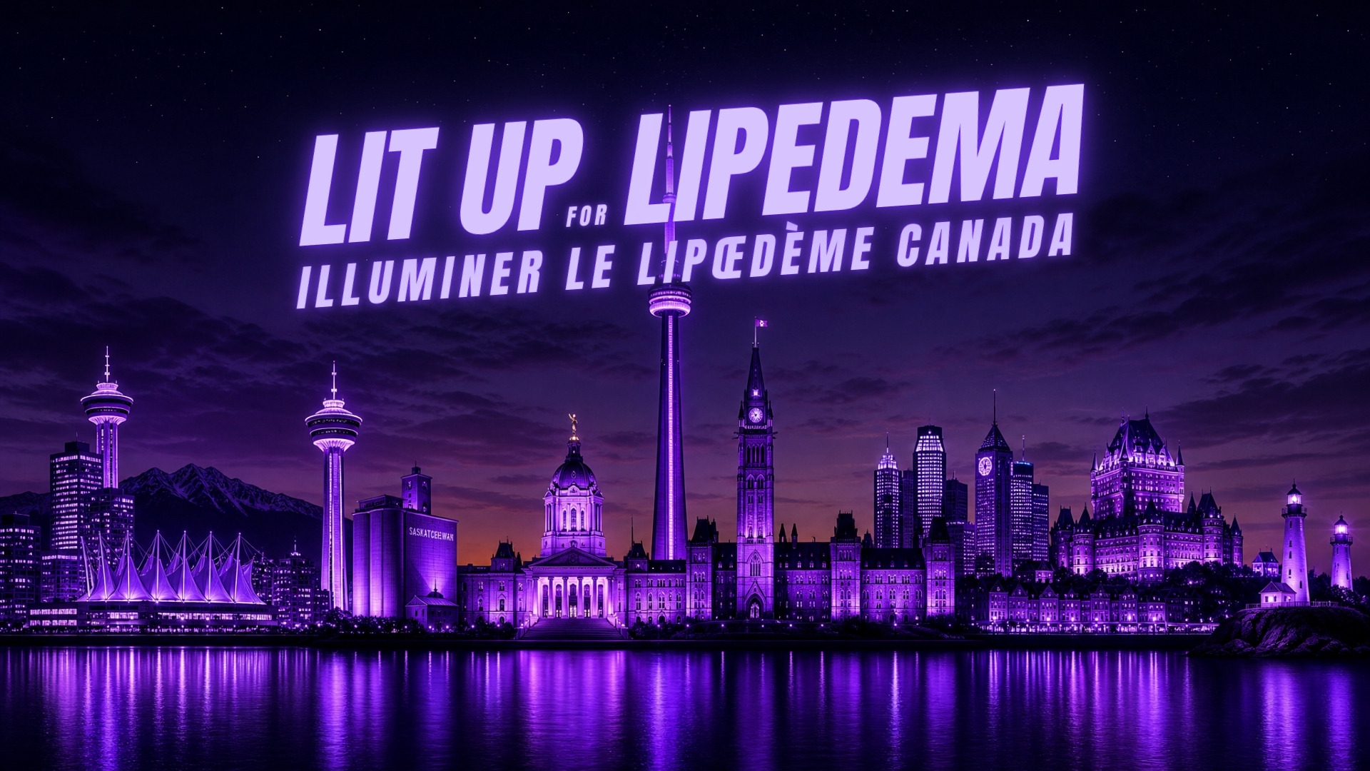 Canada is Lit Up for Lipedema